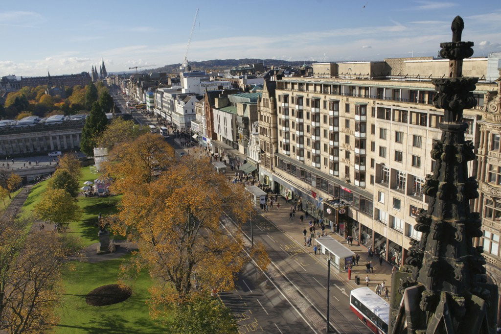 Edinburgh Princes Street