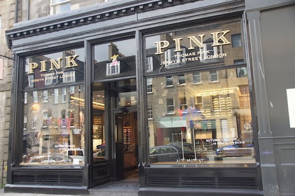 Thomas Pink's new store in Castle Street