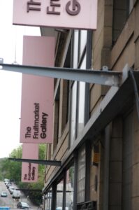 Fruitmarket Gallery sign