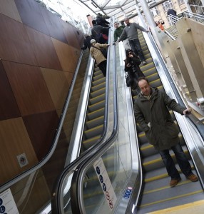 steps - escalators
