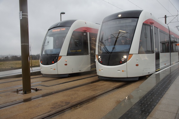 Two trams