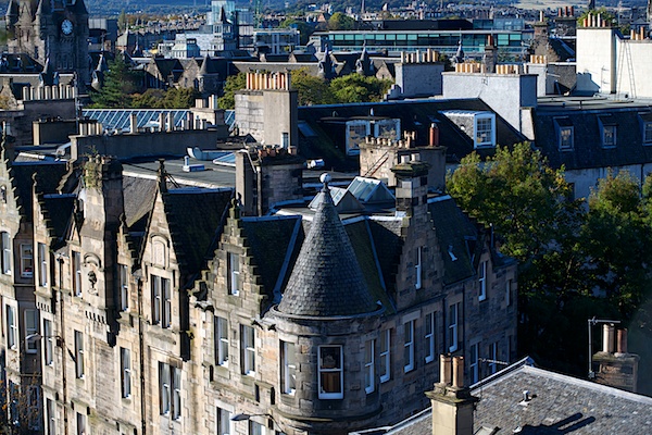Edinburgh rooftops