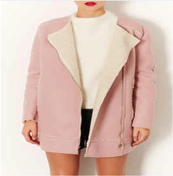 Pink Topshop Coat
