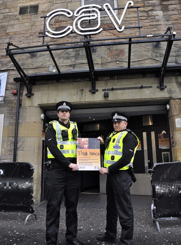 PC Gary Baird and Sgt Stevie Sutherland