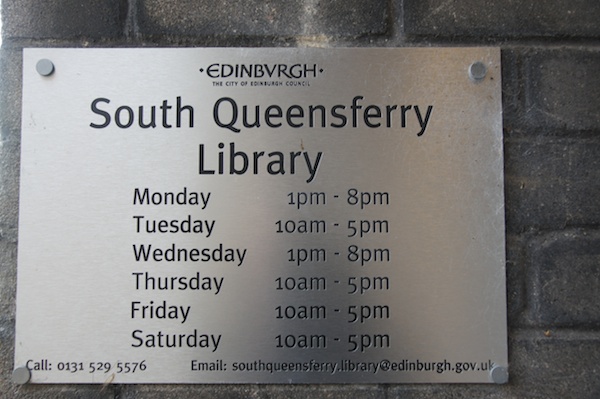 2013_02_11 TER South Queensferry Library 6