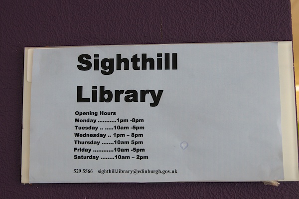 TER Sighthill Library