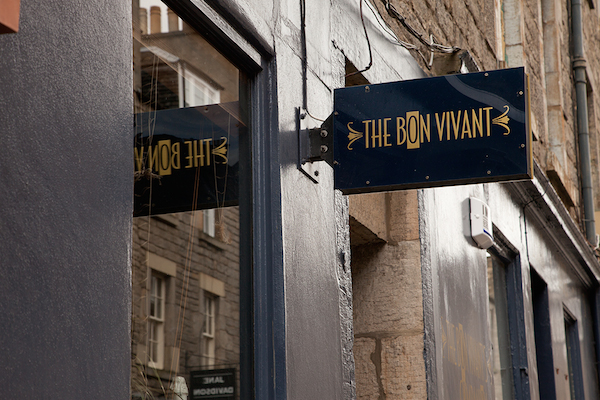 The Bon Vivant, Thistle Street, Edinburgh, exterior
