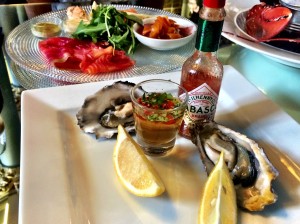 Oysters and Seafood Platter