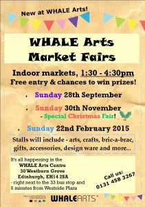 WHALE Market Fairs Sept 2014-Feb 2015