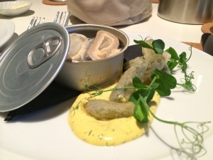 Rollmops in a tin