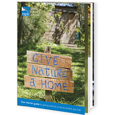 RSPB Give Nature a Home booklet