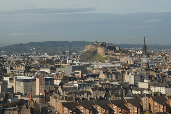 TER Edinburgh Castle from Arthur's Seat 2