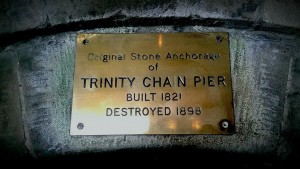 old chain pier plaque