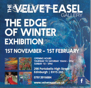 velvet easel edge of winter poster 2