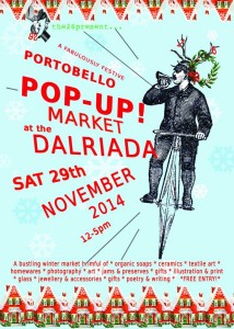 Dalriada Pop Up Christmas Market poster