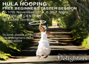 hula hooping poster