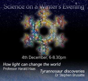 science on a winter's evening poster