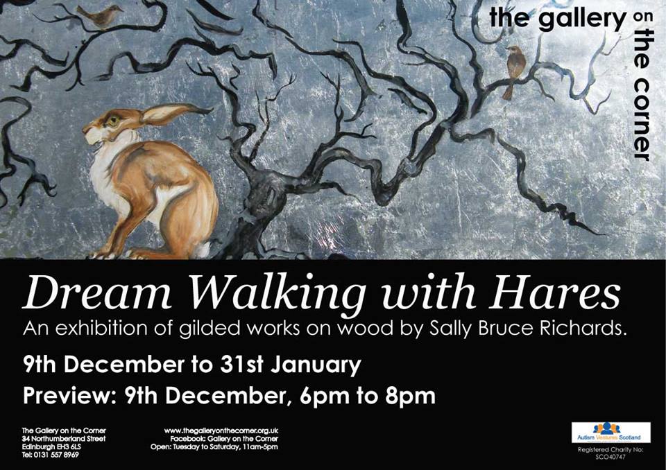 dream walking with hares poster