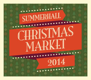 summerhall christmas market 2014 poster