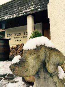 the sun inn in winter