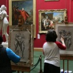 Easel Sketching at Scottish National Gallery