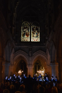 choir in Rosslyn chapel