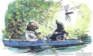 The Wind in the Willows: illustration copyright estate of EH Shepard