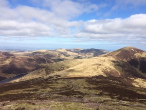 View from the Pentlands