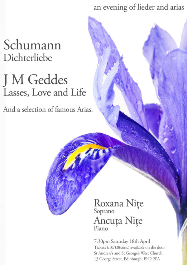 an evening of lieder and arias