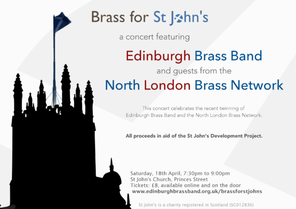 brass band concert at st john's