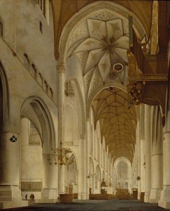 interior of st bavo's church haarlem at ngs