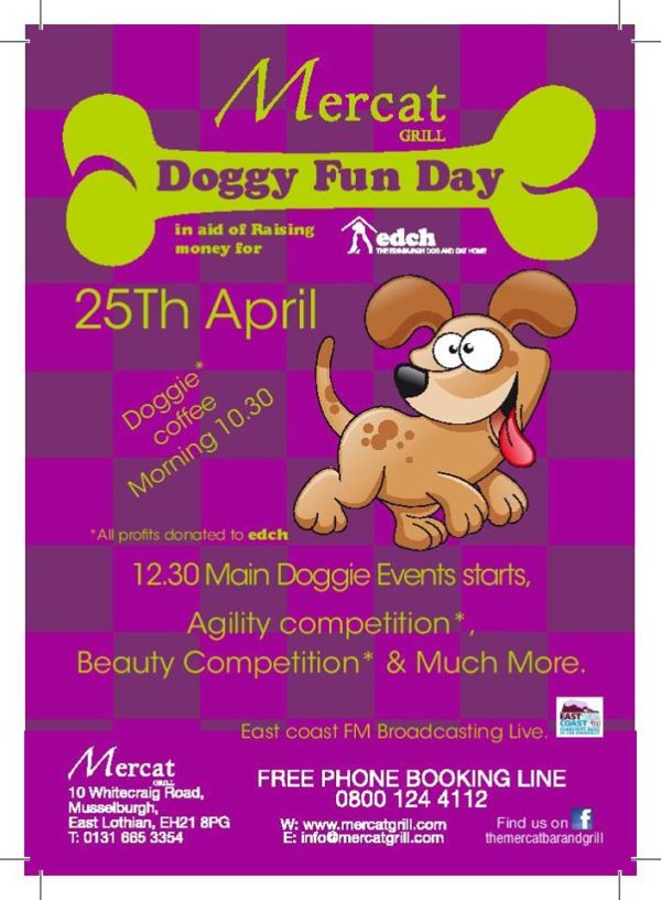 mercat grill doggy fun day