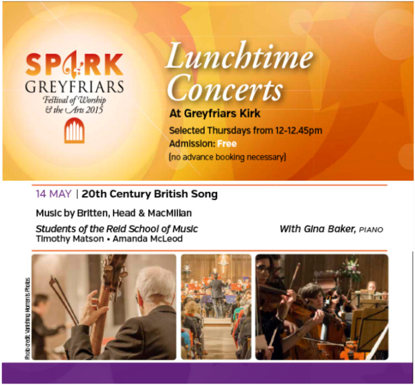 Spark lunchtime concert 14th May 2015