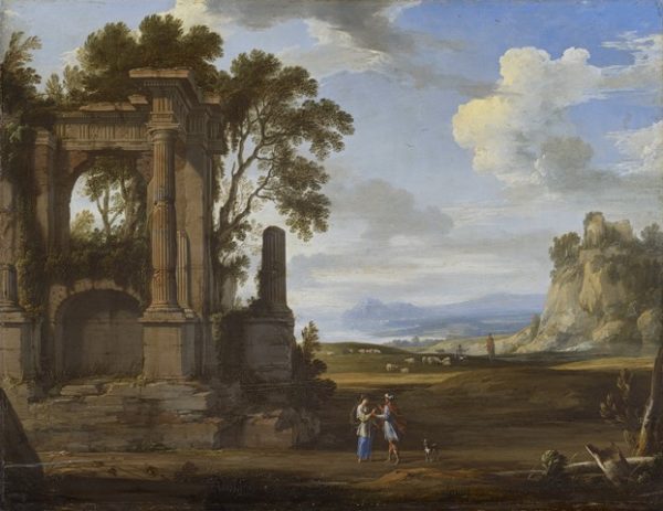 Pierre Patel, Landscape with Judah and Tamar for dropbox