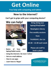 get online at newington library