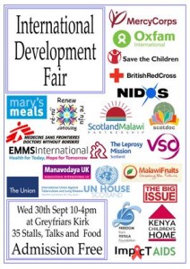 international development fair poster