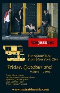 nuf said at jazz bar