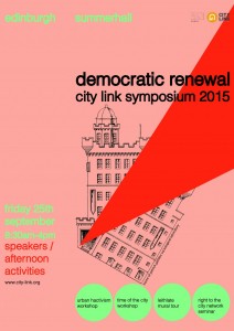 summerhall re city link festival