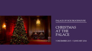 holyrood christmas poster