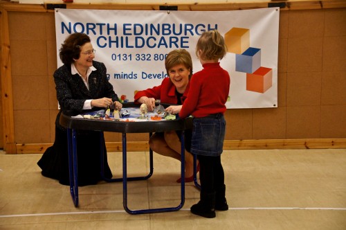 TER FIrst Minister North Edinburgh Childcare