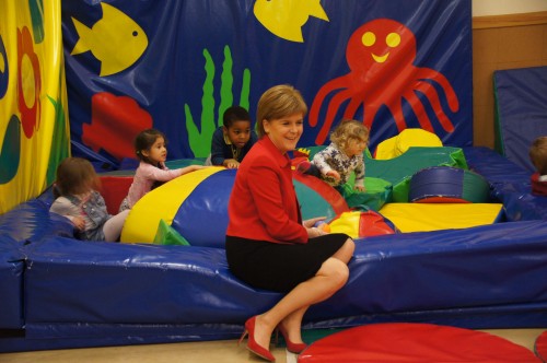 TER FIrst Minister North Edinburgh Childcare