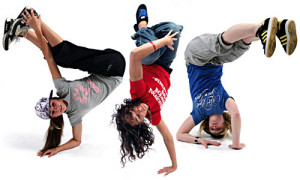 The State breakdancing