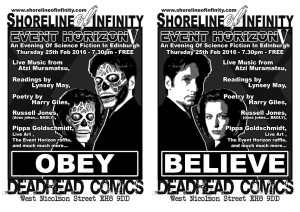 shoreline of infinity at deadhead comics