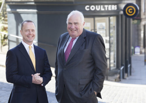 Malcolm McPherson of HBJ Gateley with Mark Coulter of Coulters.