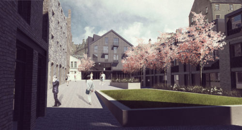 KING'S STABLES COURTYARD VIEW EAST