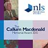 callum macdonald memorial award at nls