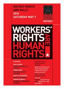 may day march poster