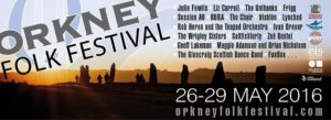 orkney folk festival banner