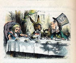 "What referendum ?" asked the Mad Hatter