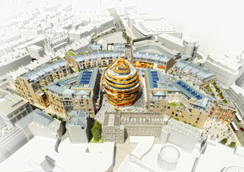 A rendering of the forthcoming W Edinburgh